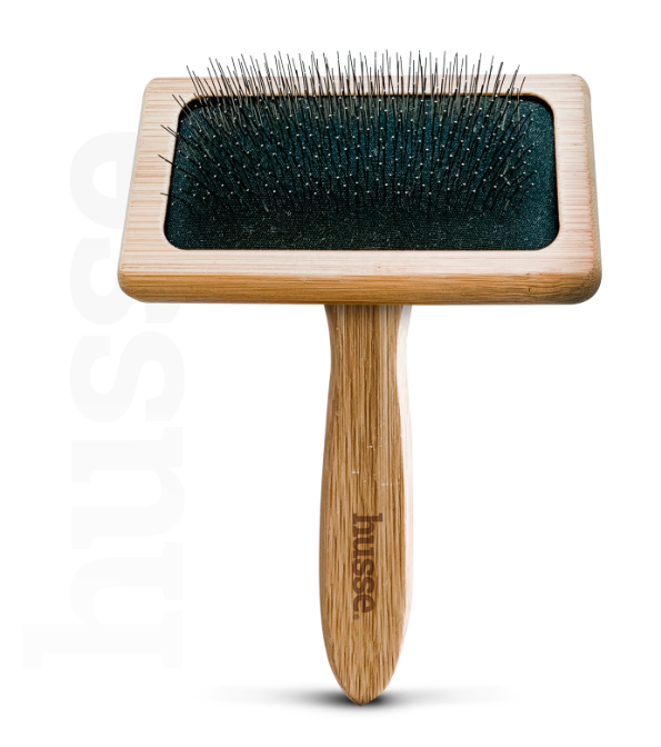 HYGIENE CHIEN ET CHAT - Brosse de lissage en bambou