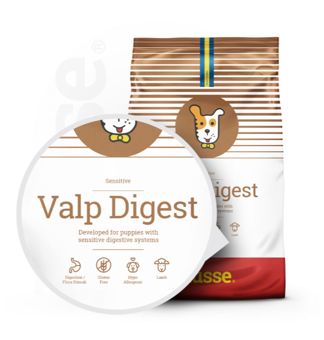 ALIMENTATION CHIOT - Croquettes Hypoallergéniques pour Chiots à Digestion Sensible| Valp Digest