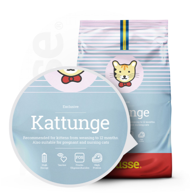 ALIMENTATION CHATON - Croquettes pour Chatons | Kattunge Exclusive