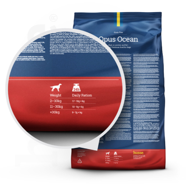 ALIMENTATION CHIEN ADULTE - Sans céréale | Opus Ocean