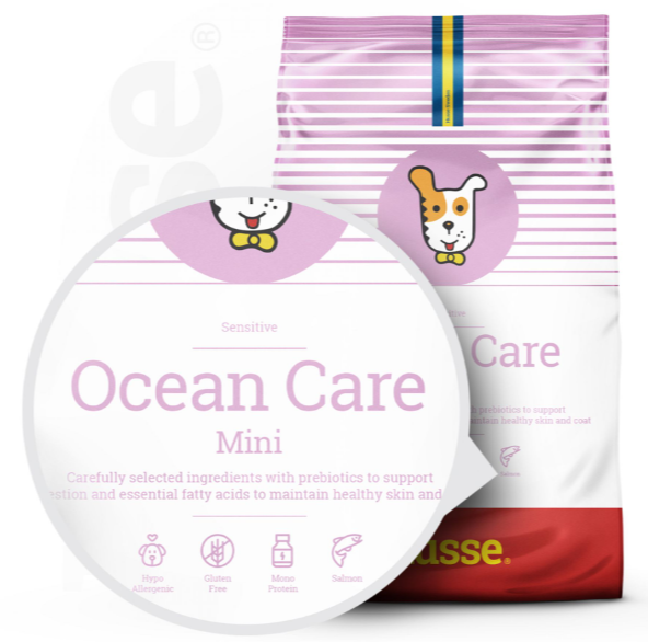 ALIMENTATION CHIEN ADULTE MINI - Hypoallergéniques | Ocean Care Mini